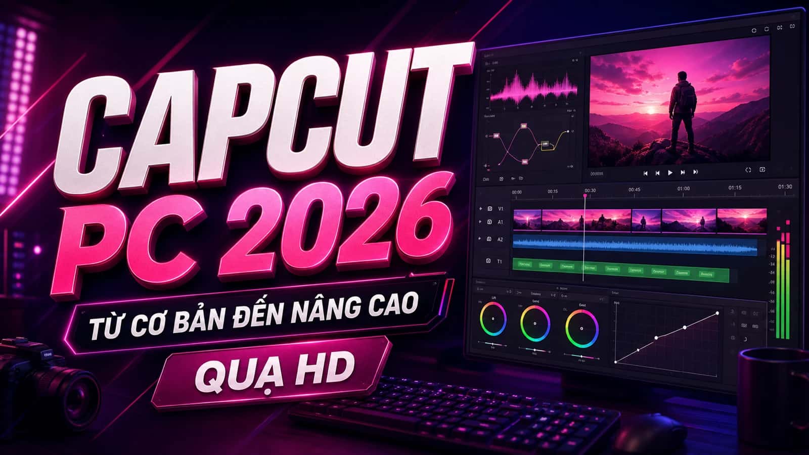 Khóa Học CapCut PC 2026 Cùng Quạ HD