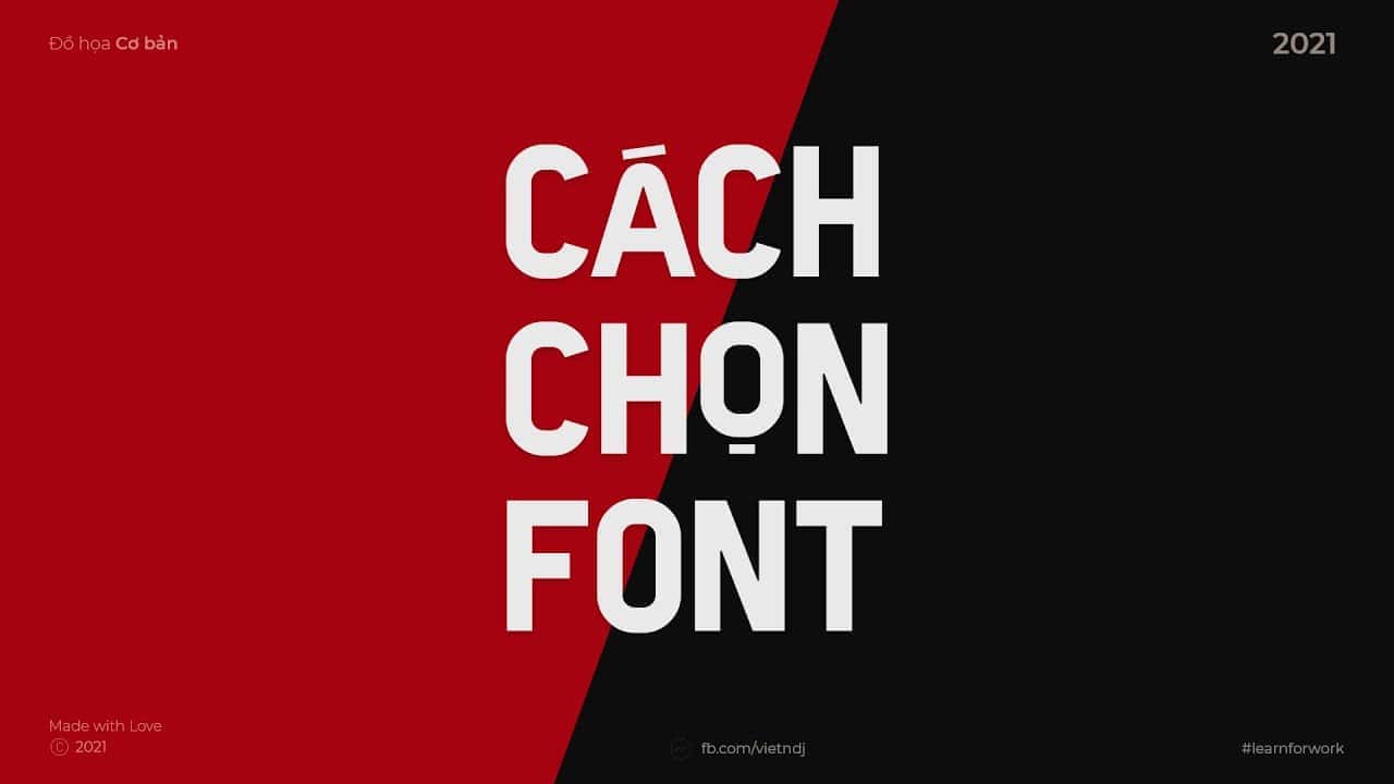 Học phần 1: Học về Typography