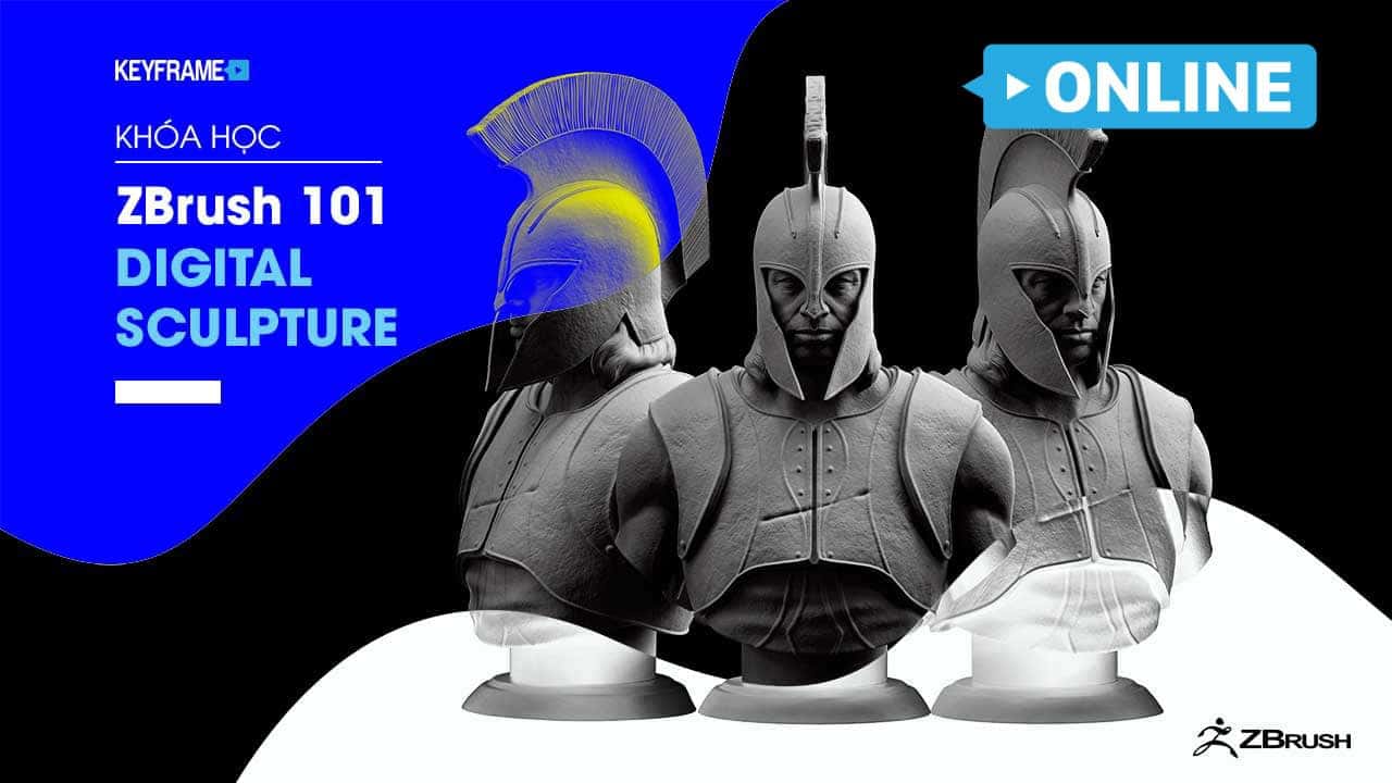 Khóa Học ZBrush Online 101 Digital Sculpture