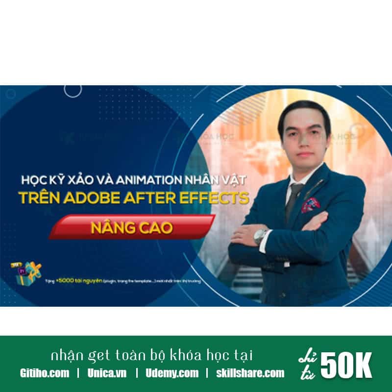 Học kỹ xảo và Animation nhân vật trên Adobe After Effects(Nâng cao)
