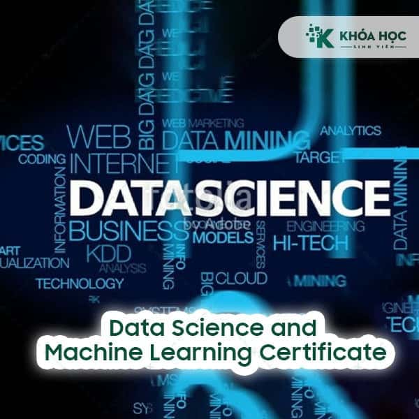 Combo 10 khoá Data Science and Machine Learning Certificate