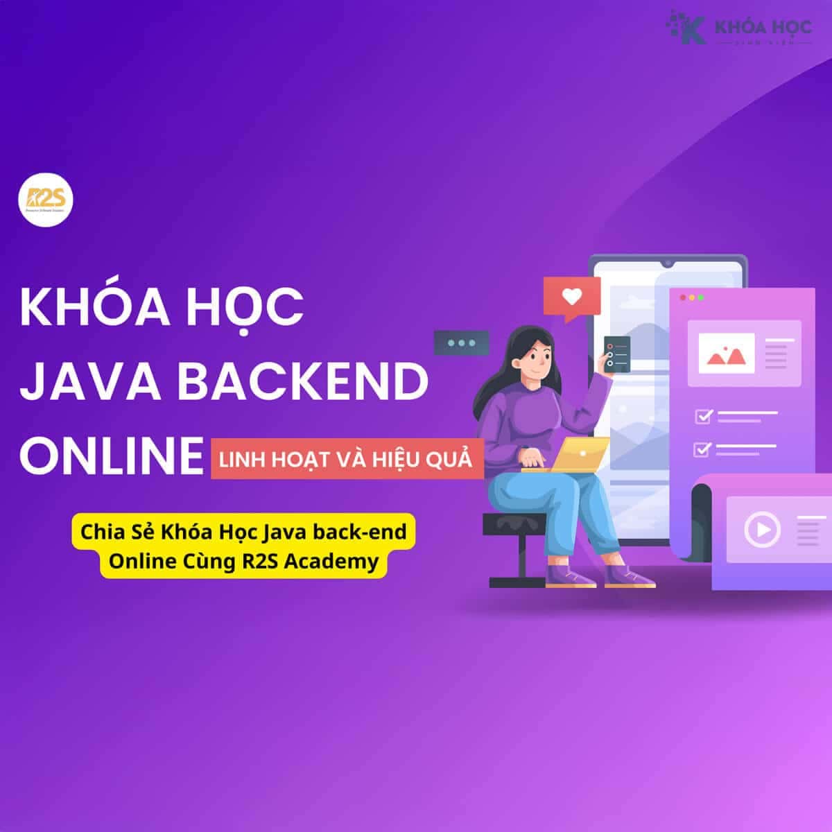 Học Java Back-end Online Cùng R2S Academy Mới Nhất & Hiệu Quả