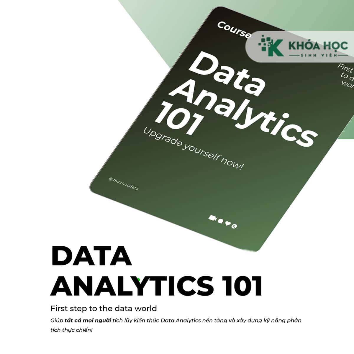 Khóa Học Data Analytics 101 Cùng Maz Học Data
