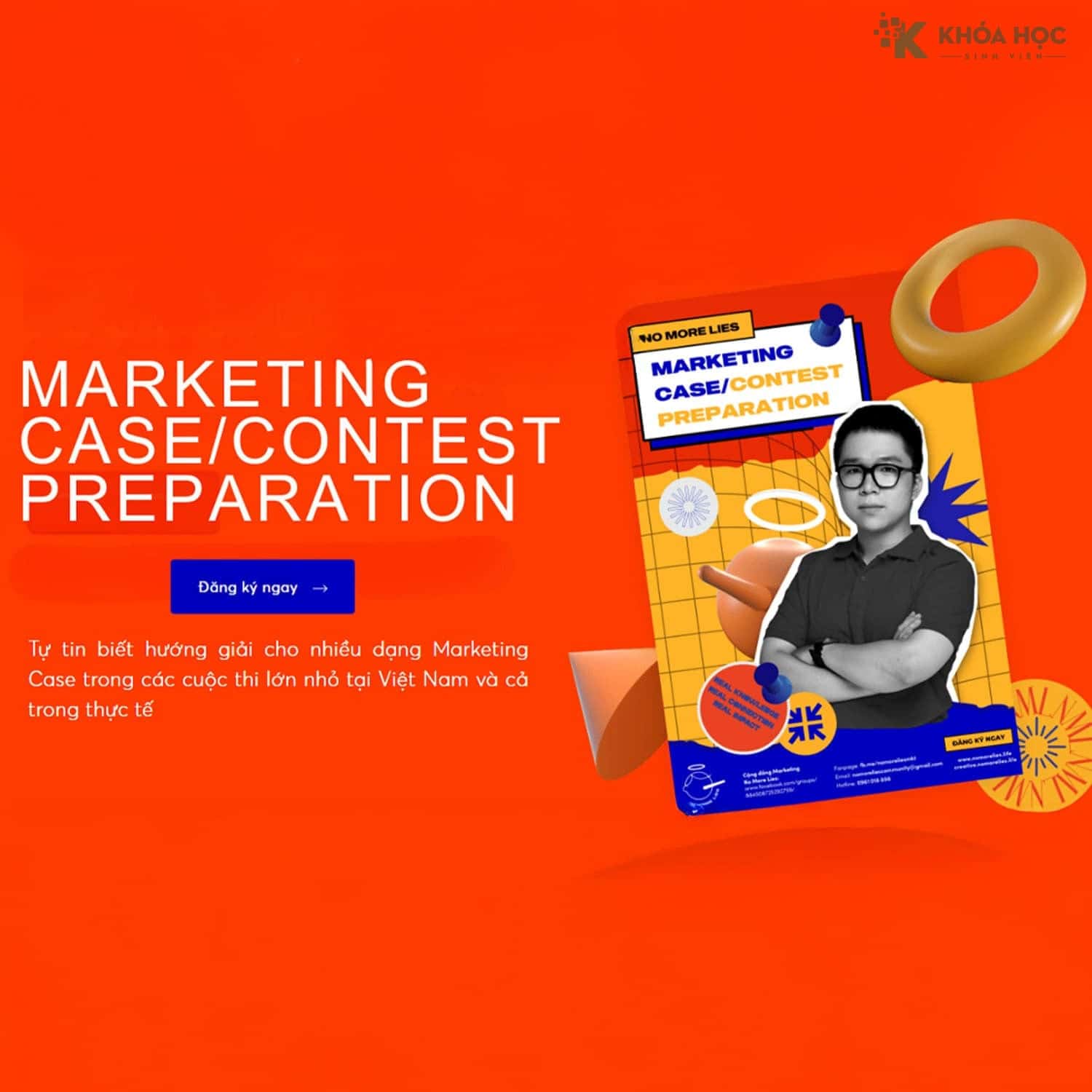 Khóa Học Marketing Case/Contest Preparation Cùng No More Lies
