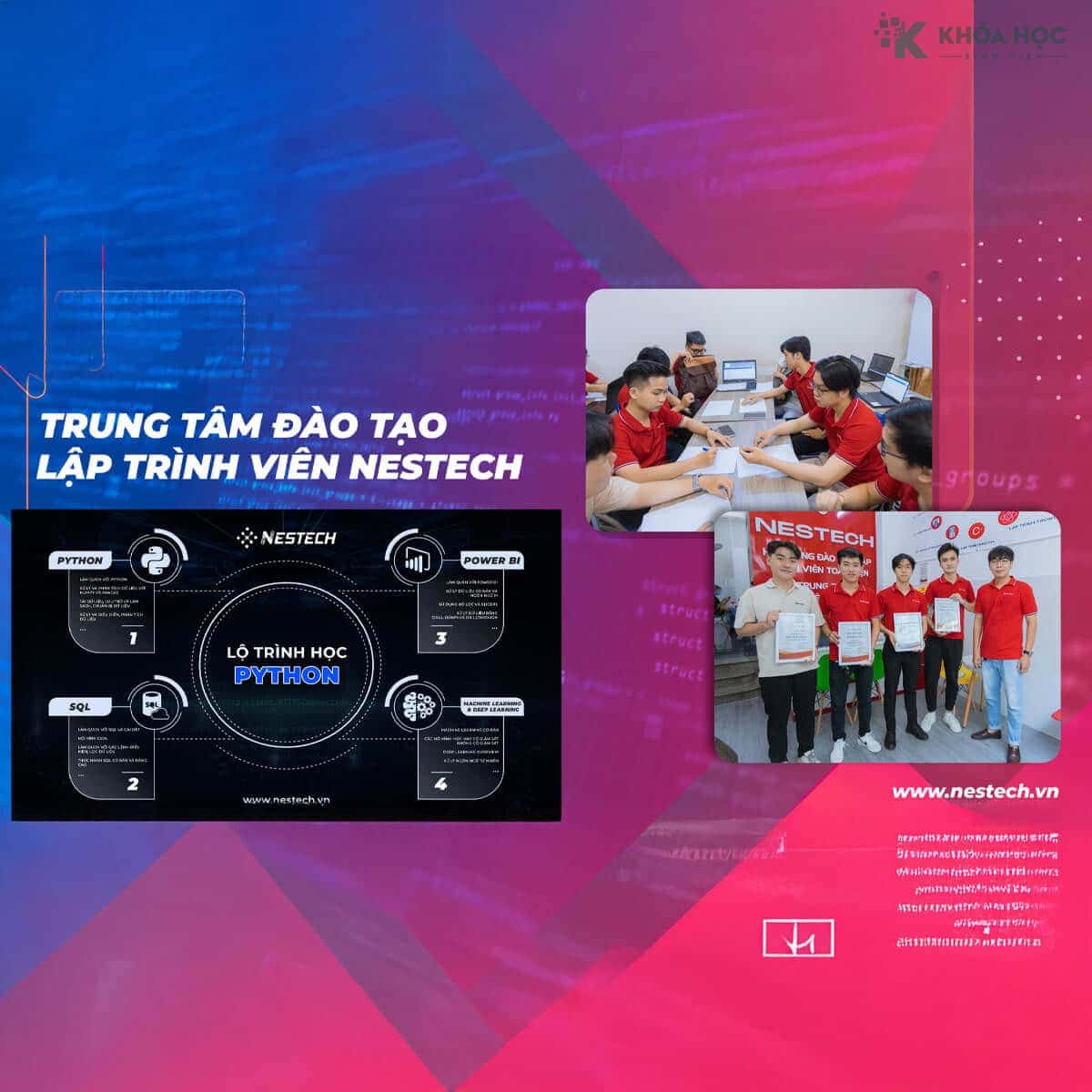 Lộ Trình Đào Tạo Lập Trình Python Tại Nestech Mới Nhất