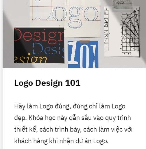 Khoá học Logo Design 101