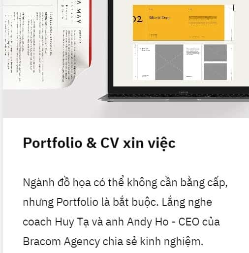 Khóa học Portfolio & CV xin việc