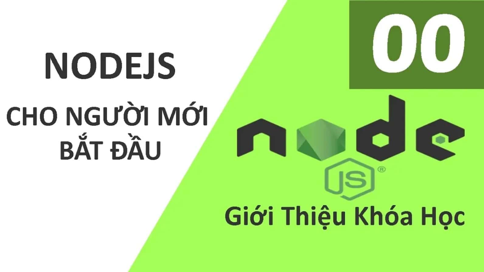Khóa học Lập trình NodeJS Level 1