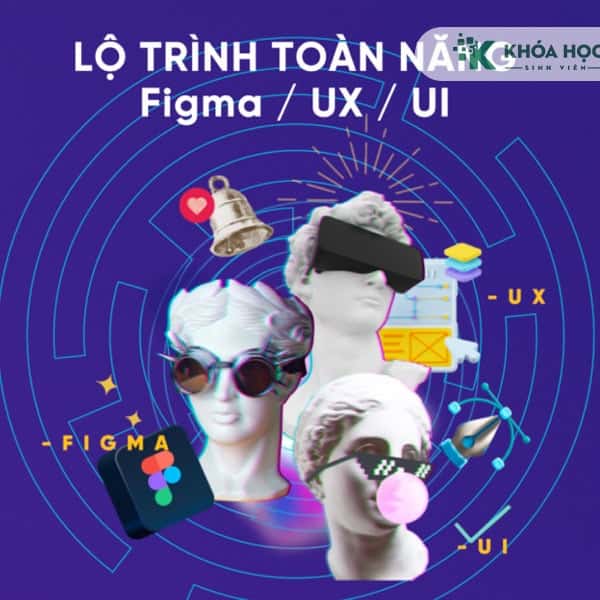 [Figma, UI, UX] - Combo 3 khóa học Figma UI/UX - Telos