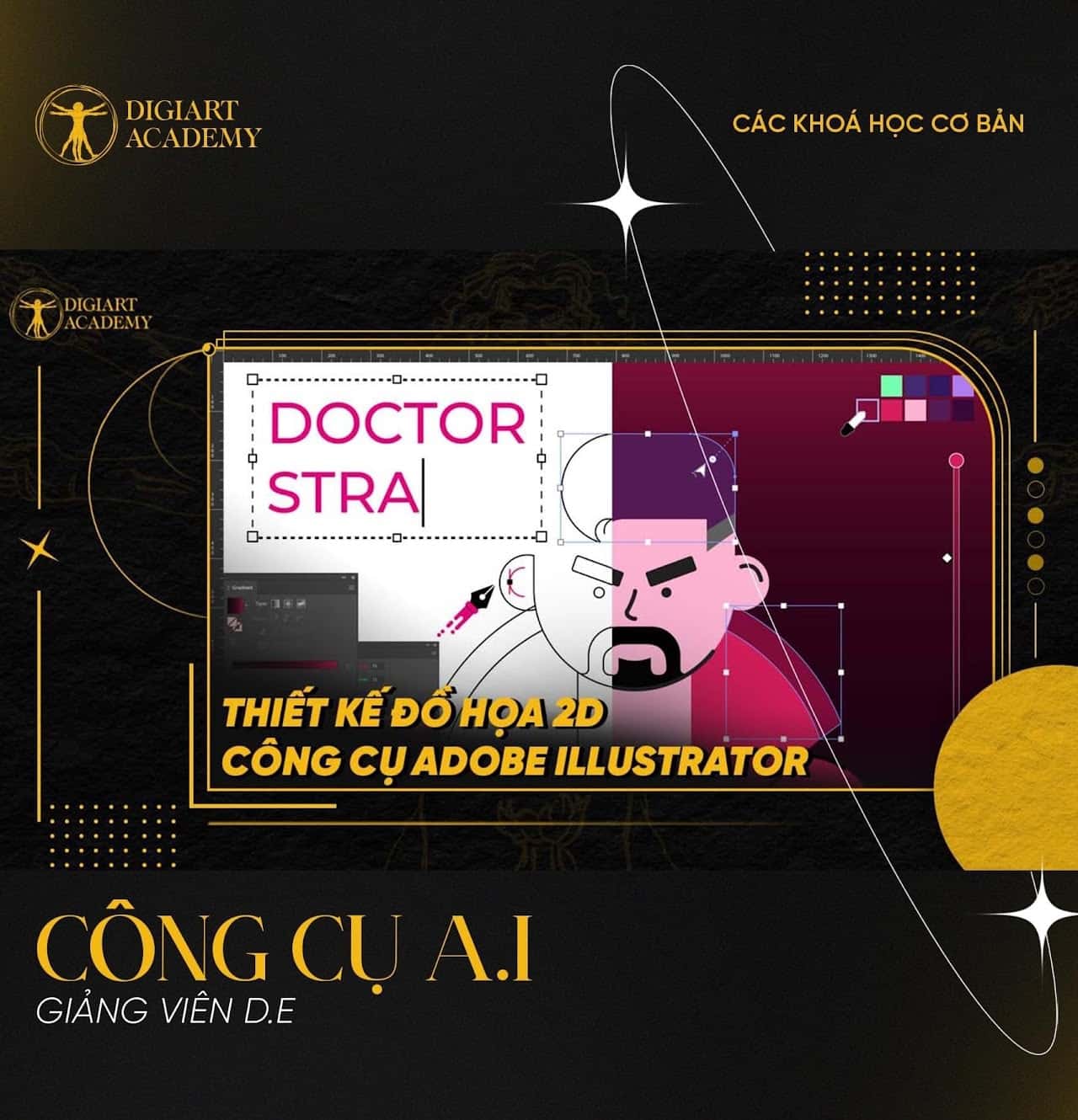 Thiết kế đồ hoạ 2D Công cụ Illustrator
