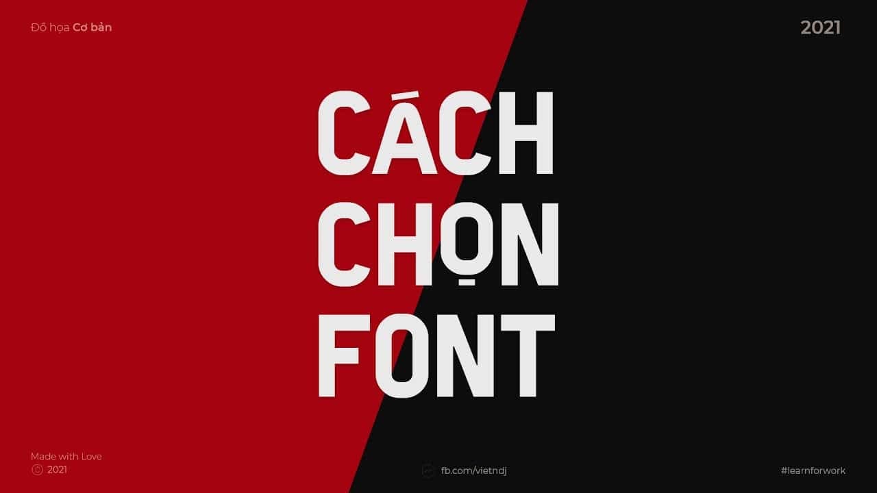 Học phần 1: Học về Typography
