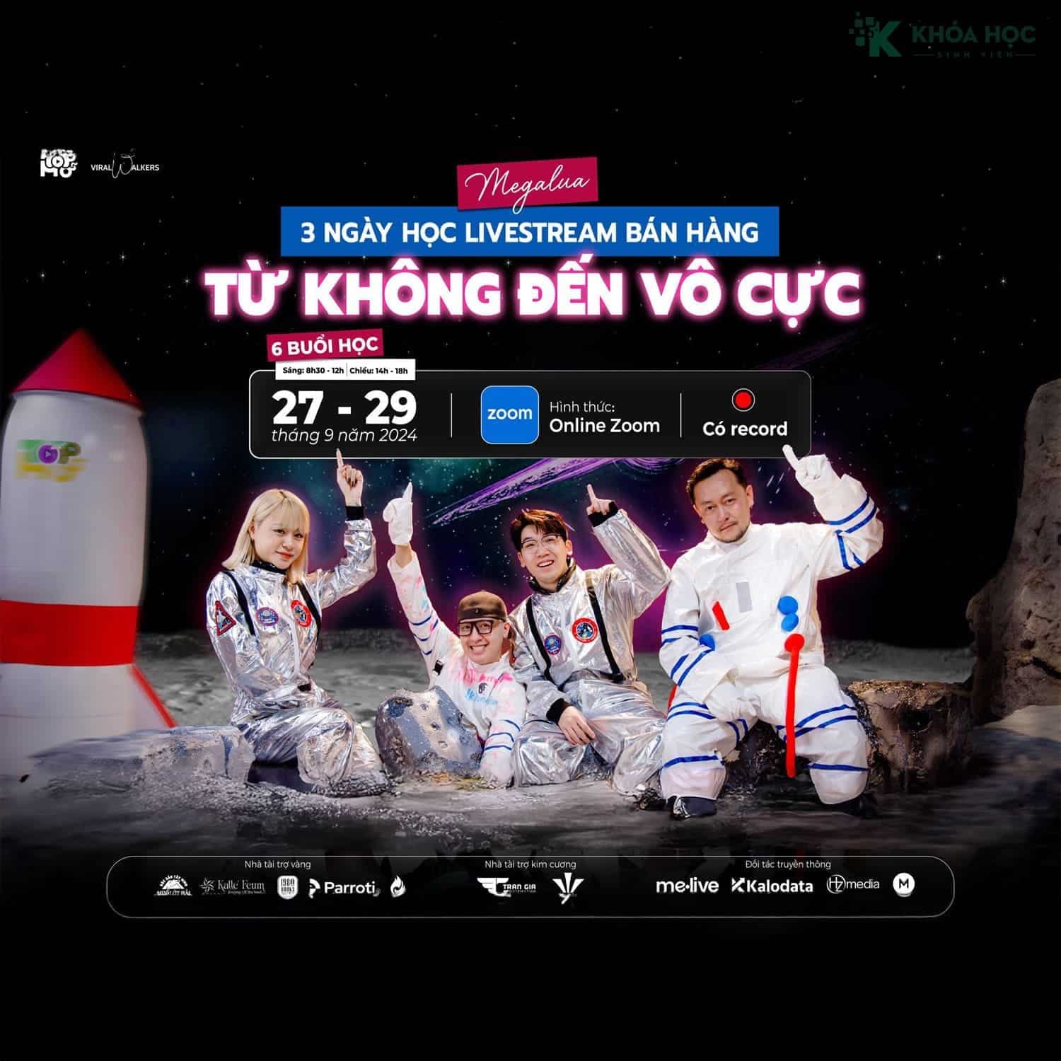 Khoá Học Học Livestream Bán Hàng Từ Không Đến Vô Cực Mới Nhất