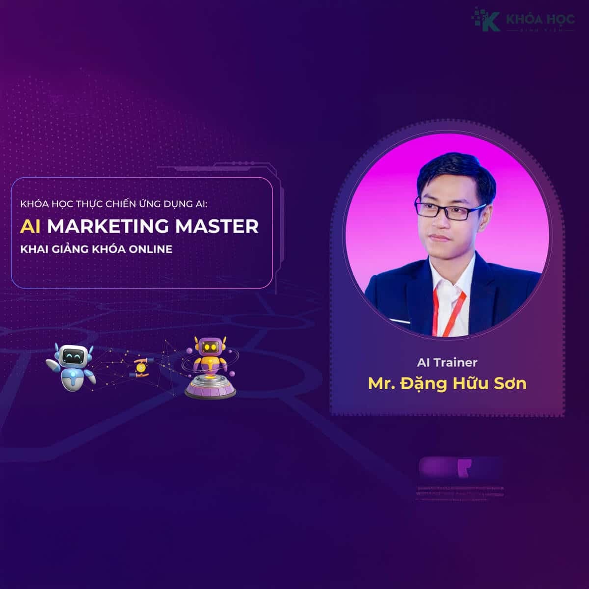 Khóa Học AI Marketing Master Thực chiến Đặng Hữu Sơn