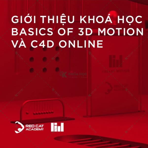 Khóa Học Basics of 3D Motion Design Cùng Redcatacademy
