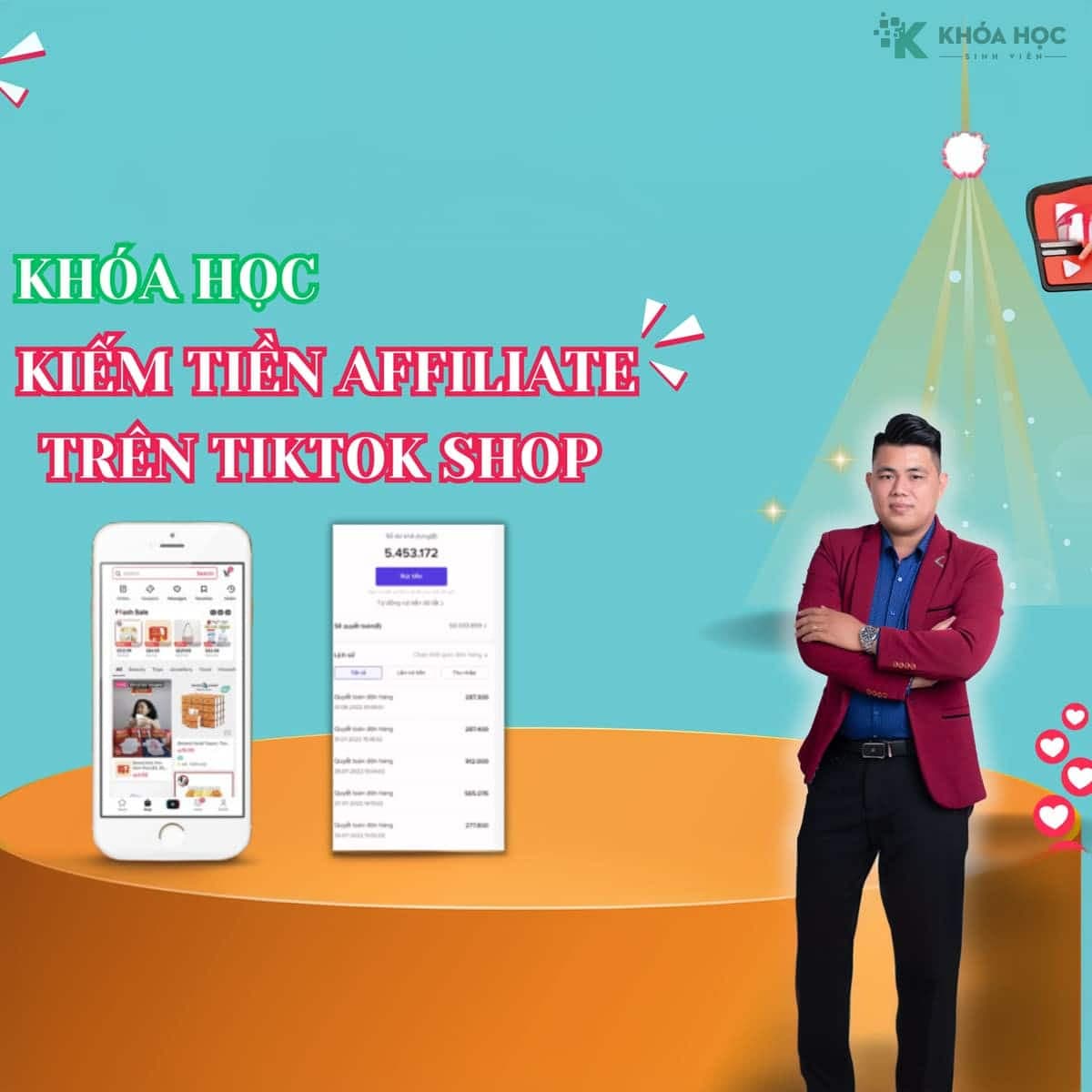 Khoá Học Cách Kiếm Tiền AFFILIATE Trên TikTok Shop Cùng Nguyễn Cảnh