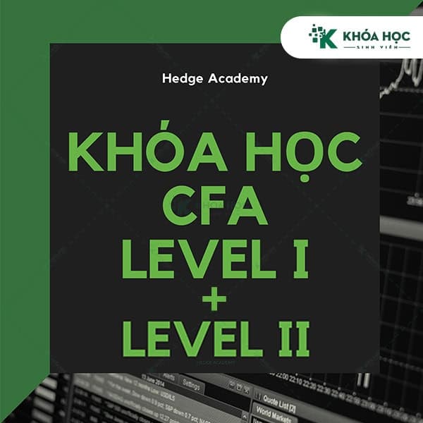 Combo 2 khóa học CFA Level 1 và 2 của Hedge Academy