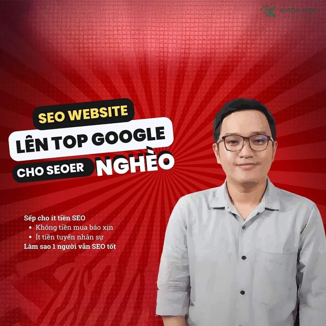 Khóa Học SEO Website Lên TOP 1 Google Cùng Phạm Đăng Định