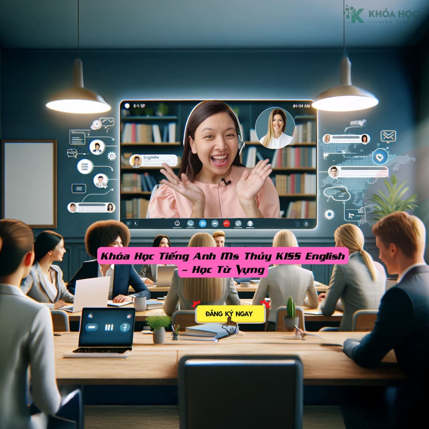 Khóa Học Tiếng Anh Ms Thủy KISS English – Học Từ Vựng