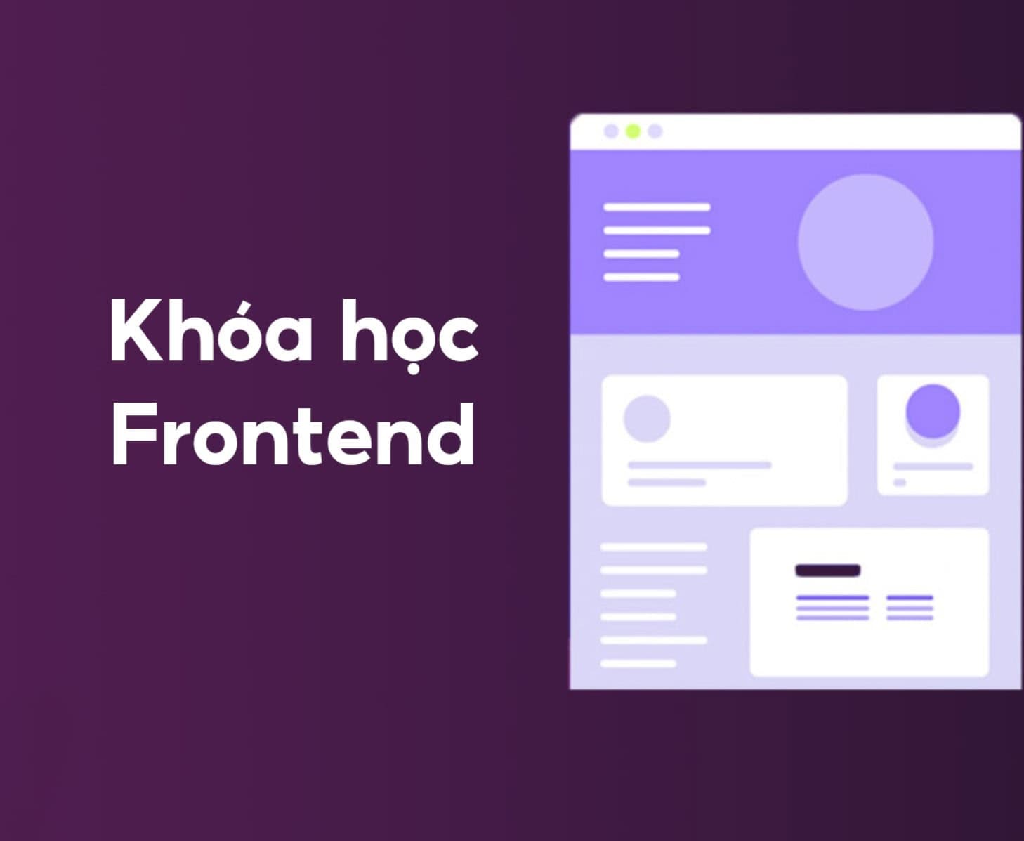 Khoá học Front-End - Thầy Lộc