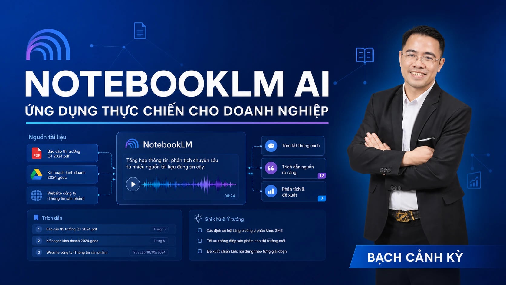Khóa Học NotebookLM AI Thực Chiến Cho Doanh Nghiệp