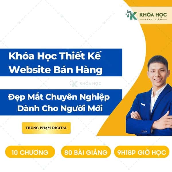 Thiết Kế Website Bán Hàng Đẹp Mắt Chuyên Nghiệp Dành Cho Người Mới