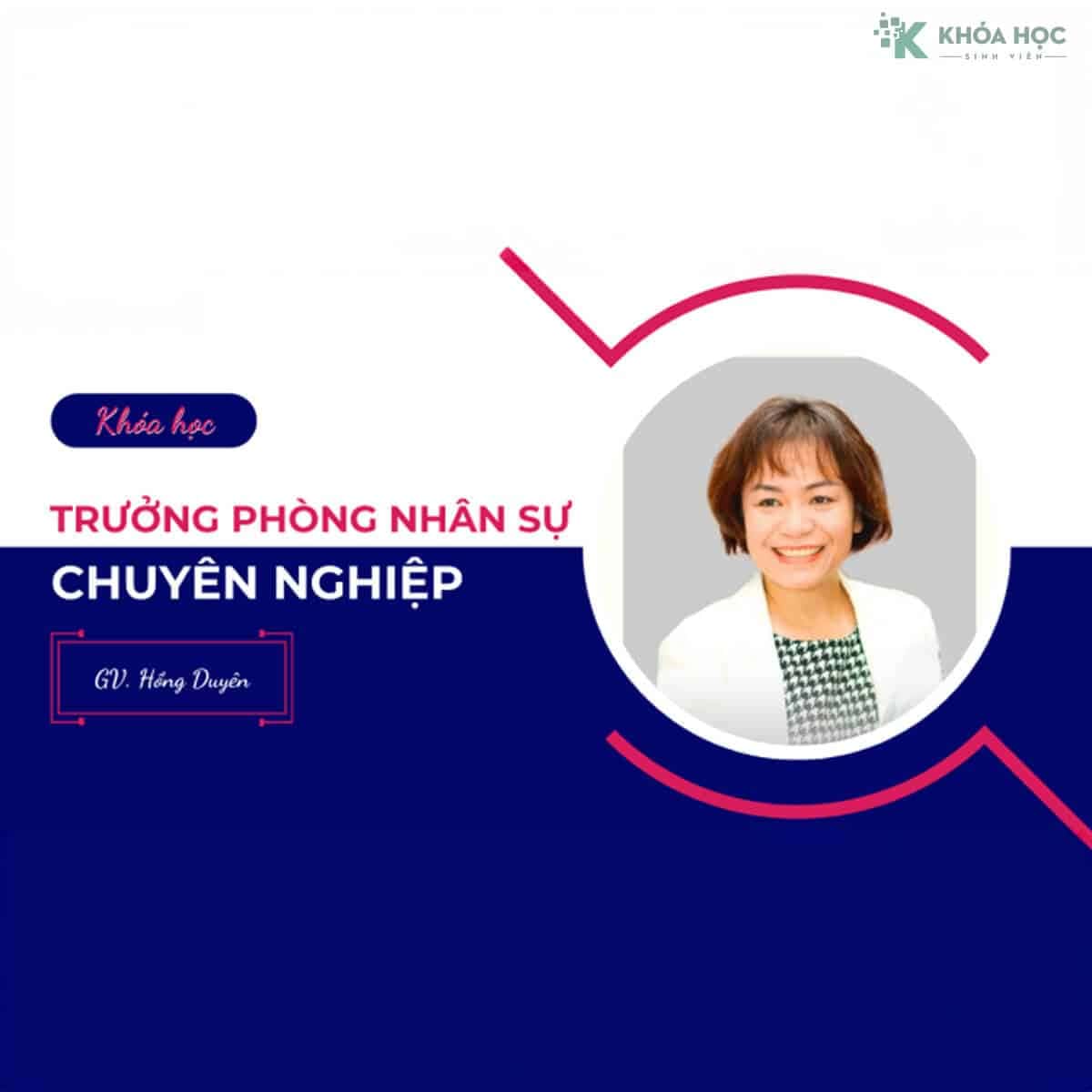 Trưởng Phòng Nhân Sự Chuyên Nghiệp & Quản Trị Nhân Sự Chiến Lược