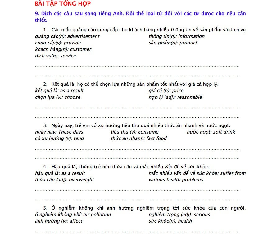 Nội dung khóa học Ngữ pháp cơ bản cho IELTS - Ielts Nguyễn Huyền