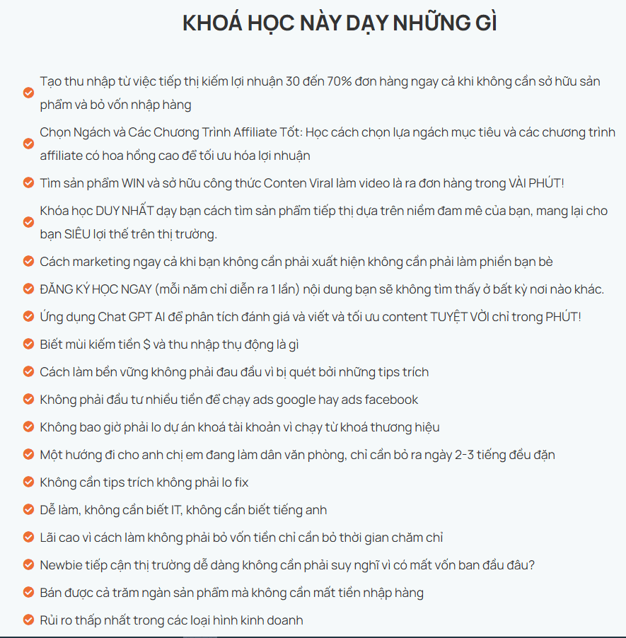 Khóa Học Affiliate Success Cùng Khởi Nguyên MMO Mới Nhất 
