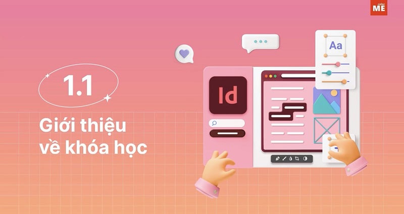 Mô tả khóa học thiết kế ấn phẩm dàn trang, in ấn chuyên nghiệp với Indesign