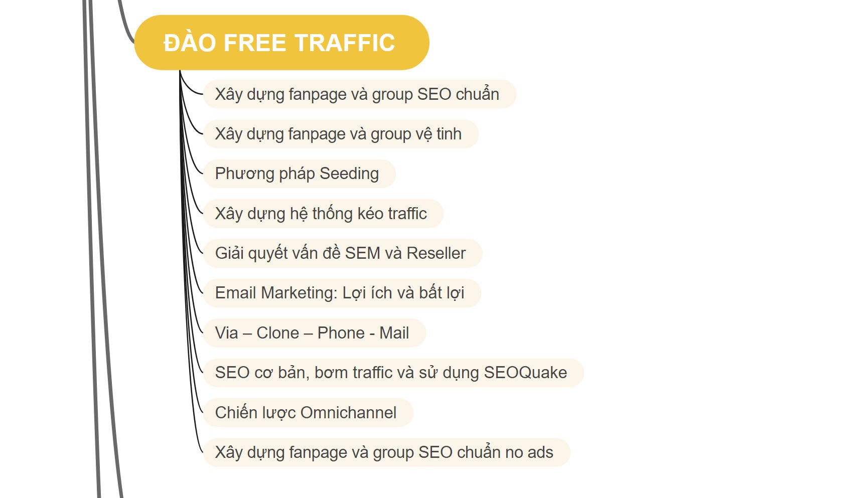 Một số nội dung trong Khóa học MMO - AFF & BUID FREE TRAFFIC- Kiếm Tiền Online - Cường Ngô