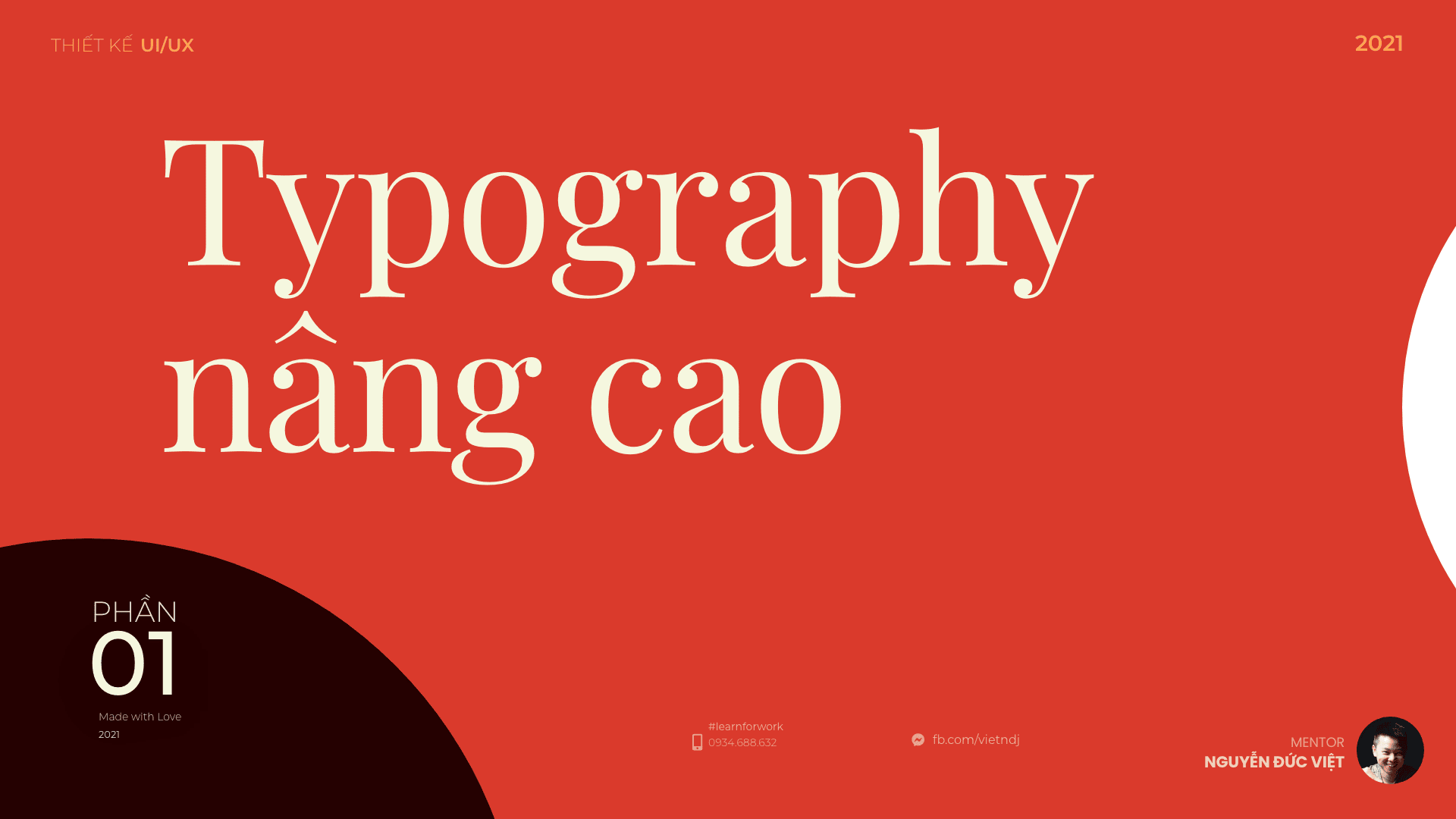 Học phần 7: Design Advanced - 01 - Phần Typography nâng cao