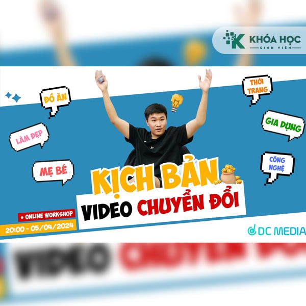 Buổi Workshop Kịch Bản Video Chuyển Đổi 2024 Cùng Duy Muối