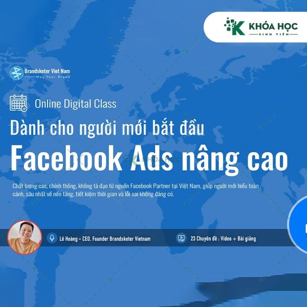Combo 2 khóa Facebook Ads Cơ Bản Đến Chuyên Sâu