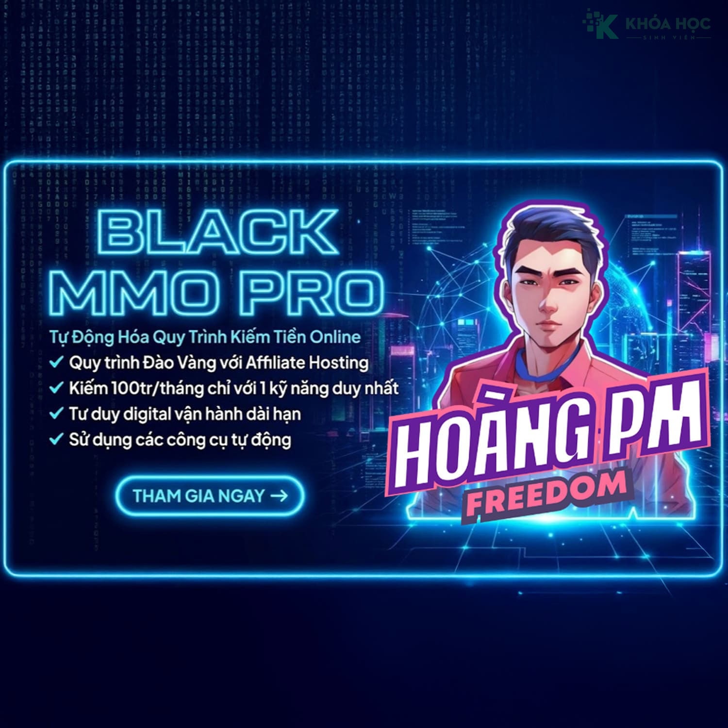 Black MMO PRO – Tự Động Hóa Quy Trình Kiếm Tiền Online