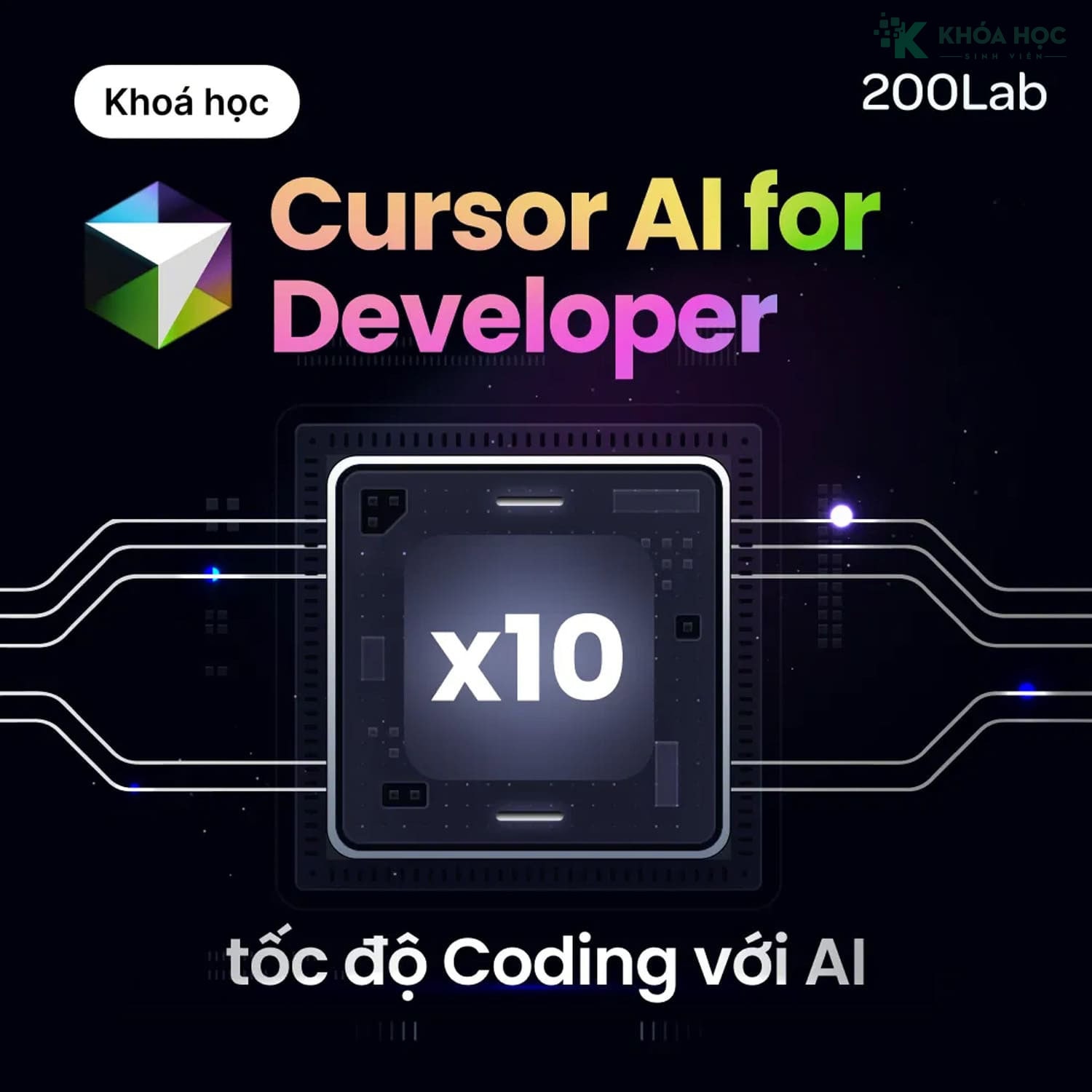 Khoá Học Cursor AI For Developers Cùng 200Lab