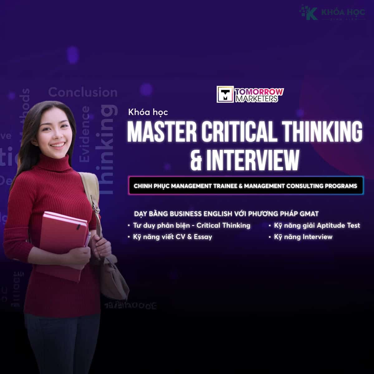 Master Critical Thinking & Interview Cùng Tomorrow Marketers