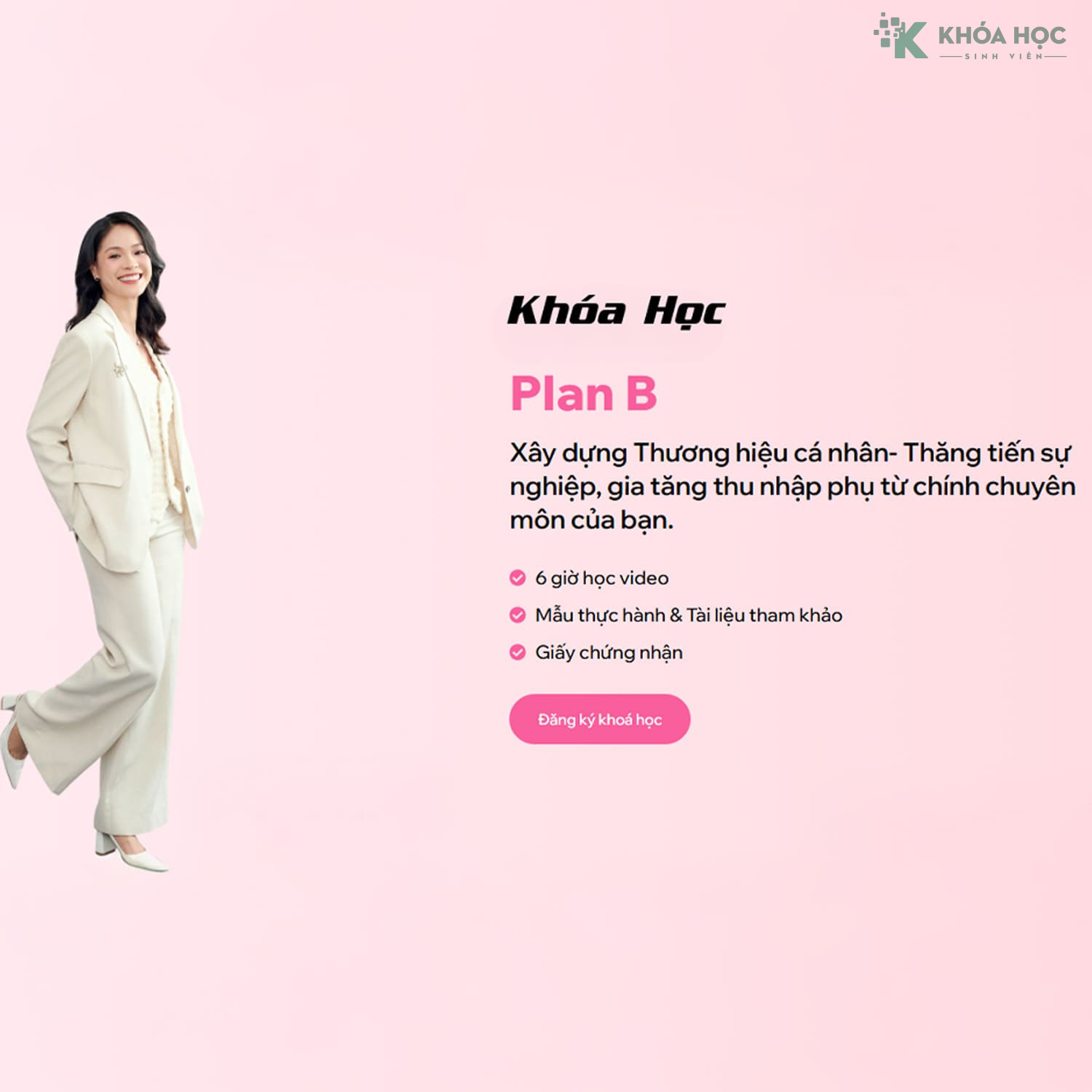 Plan B – Học Gia Tăng Thu Nhập Phụ Từ Chính Chuyên Môn
