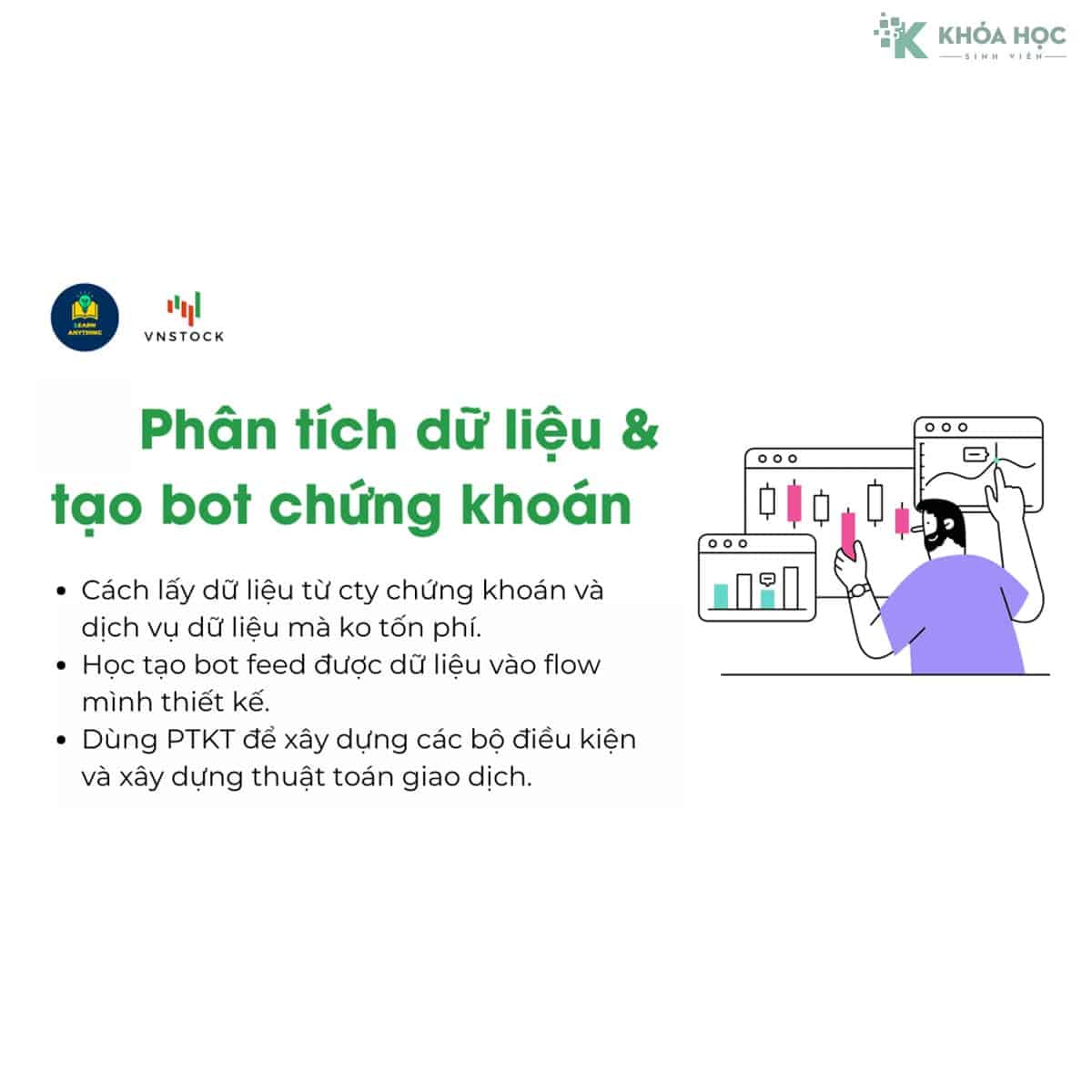 Python Phân Tích Dữ Liệu & Tạo Bot Chứng Khoán