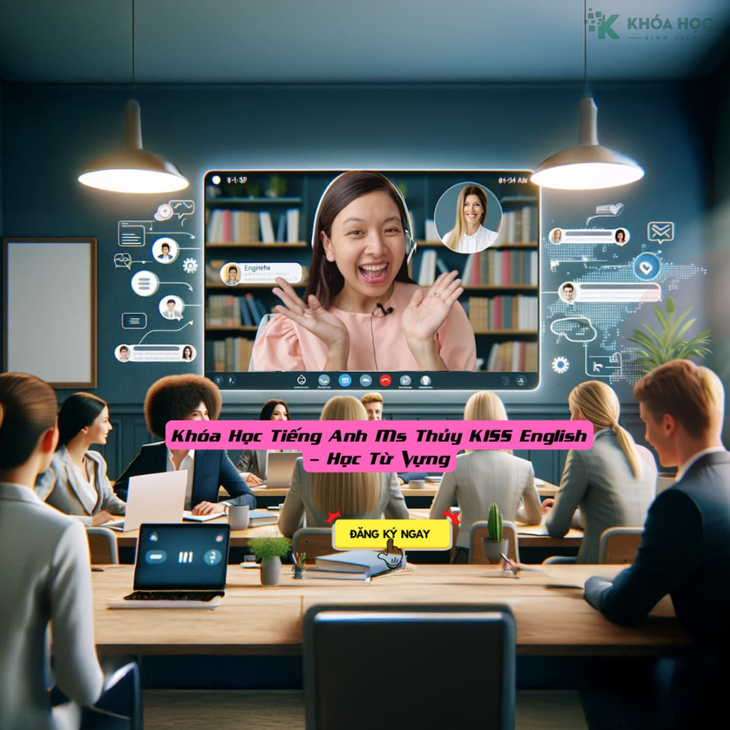 Khóa Học Tiếng Anh Ms Thủy KISS English – Học Từ Vựng
