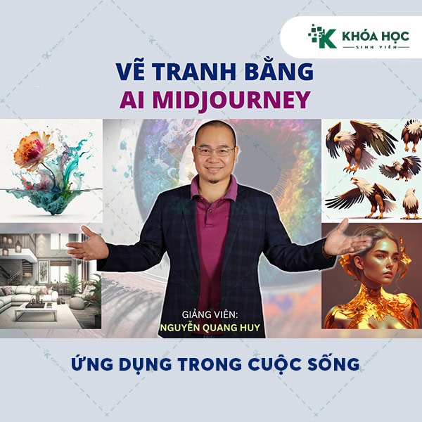 Vẽ Tranh Bằng AI Midjourney – Ứng Dụng Trong Cuộc Sống
