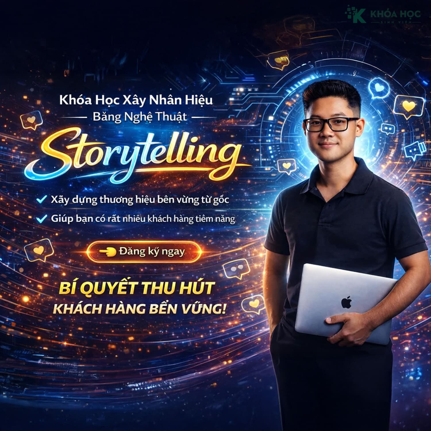 Xây Nhân Hiệu Bằng Nghệ Thuật “Storytelling”