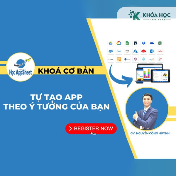 Khóa học AppSheet Cơ bản