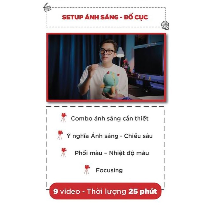 Khóa học Kiến thức về Setup Ánh Sáng - Bố cục (mới 2022)