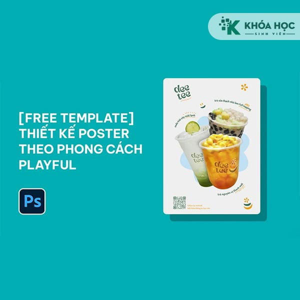 Học Photoshop: Thiết kế Poster theo phong cách Playful
