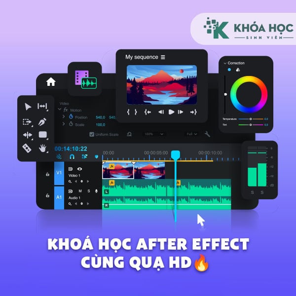 After Effects cùng Quạ HD