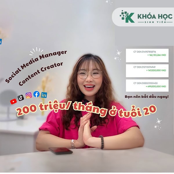 Khóa Học Social Media Mannager Cùng Hồng phương Writer