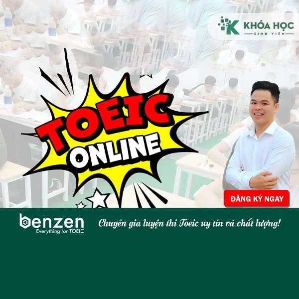 Khóa Luyện Thi Toeic Cùng Benzen English