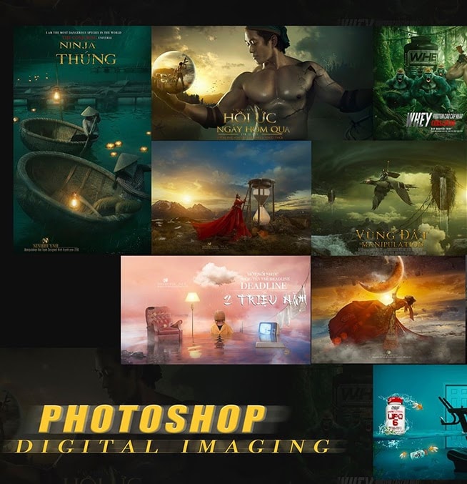 Khoá Học Thiết Kế Quảng Cáo Photoshop Digital Imaging Online